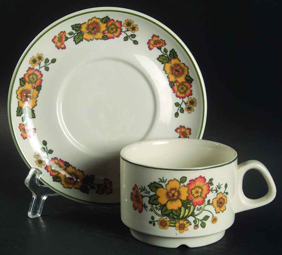 COTTAGE Flat Cup & Saucer Set by Villeroy & Boch-1