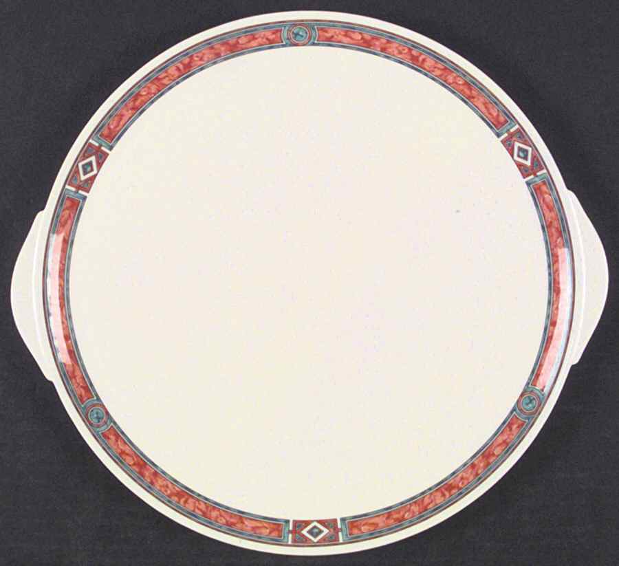 Rialto (Hotel) Handled Cake Plate by Villeroy & Boch-1