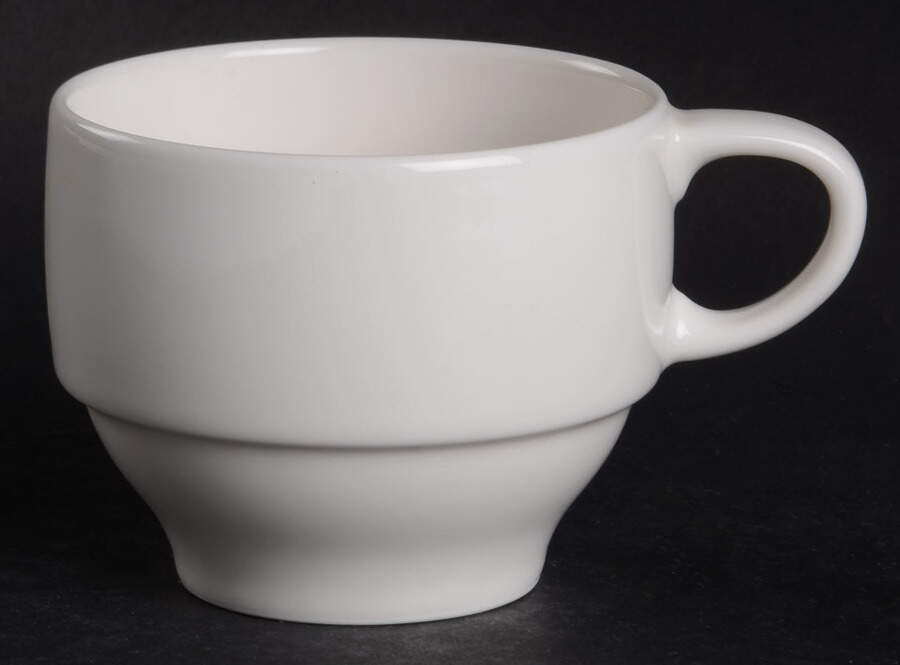 Easy White Flat Cup by Villeroy & Boch-1