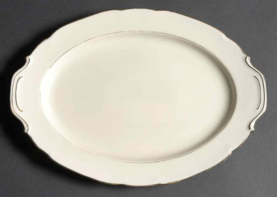 VIT160 12" Oval Serving Platter by Victoria (Czech)-1