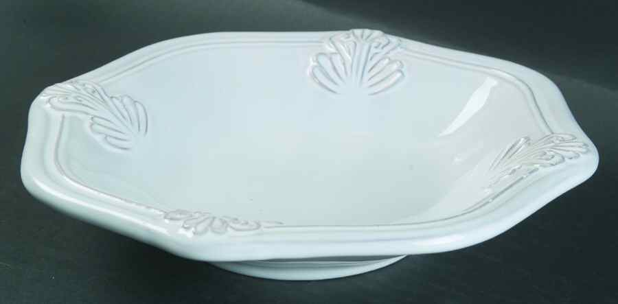 Antico Bianco 9" Individual Pasta Bowl by Vietri (Italy)-1
