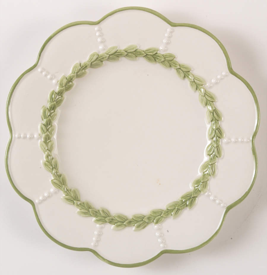 Boxwood Salad Plate by Vietri (Italy)-1