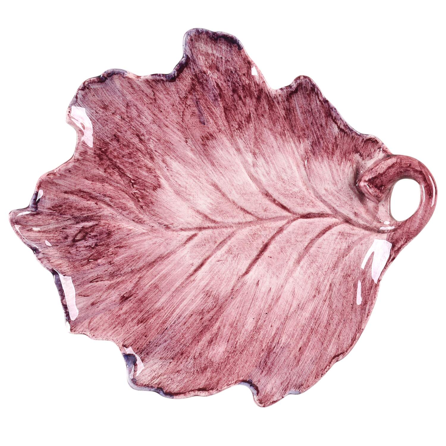 Boxwood 6" Leaf Dish by Vietri (Italy)-1