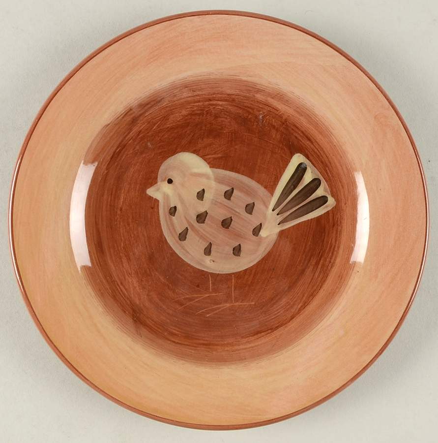 Foresta Salad Plate by Vietri (Italy)-1