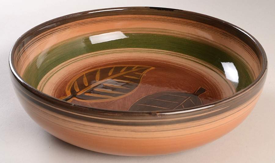 Foresta 11" Round Vegetable Bowl by Vietri (Italy)-1