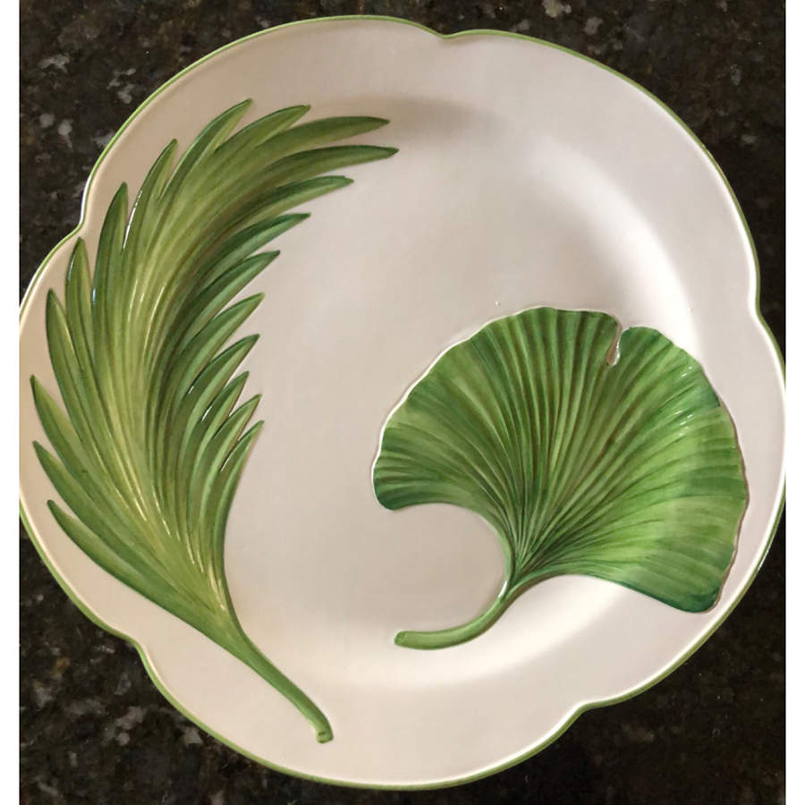Ginkgo 13" Chop Plate (Round Platter) by Vietri (Italy)-1