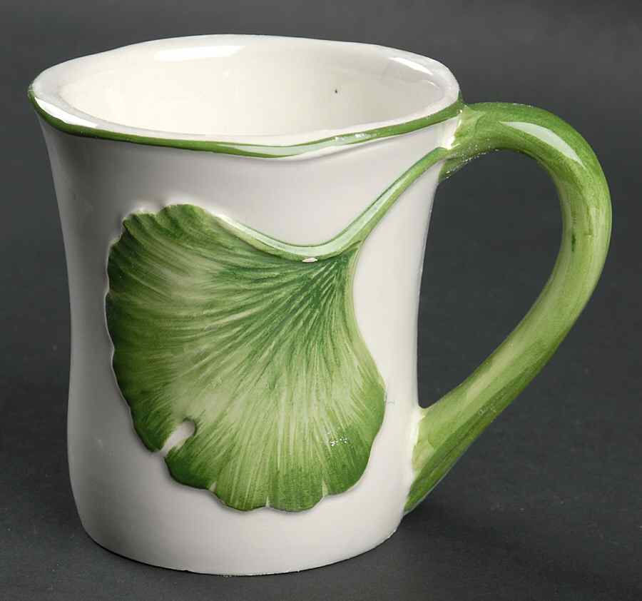 Ginkgo Mug by Vietri (Italy)-1