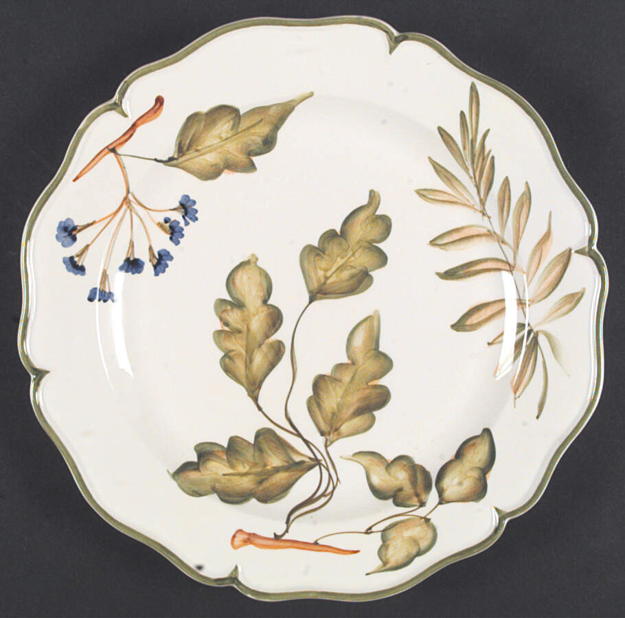 Millefoglie Dinner Plate by Vietri (Italy)-1