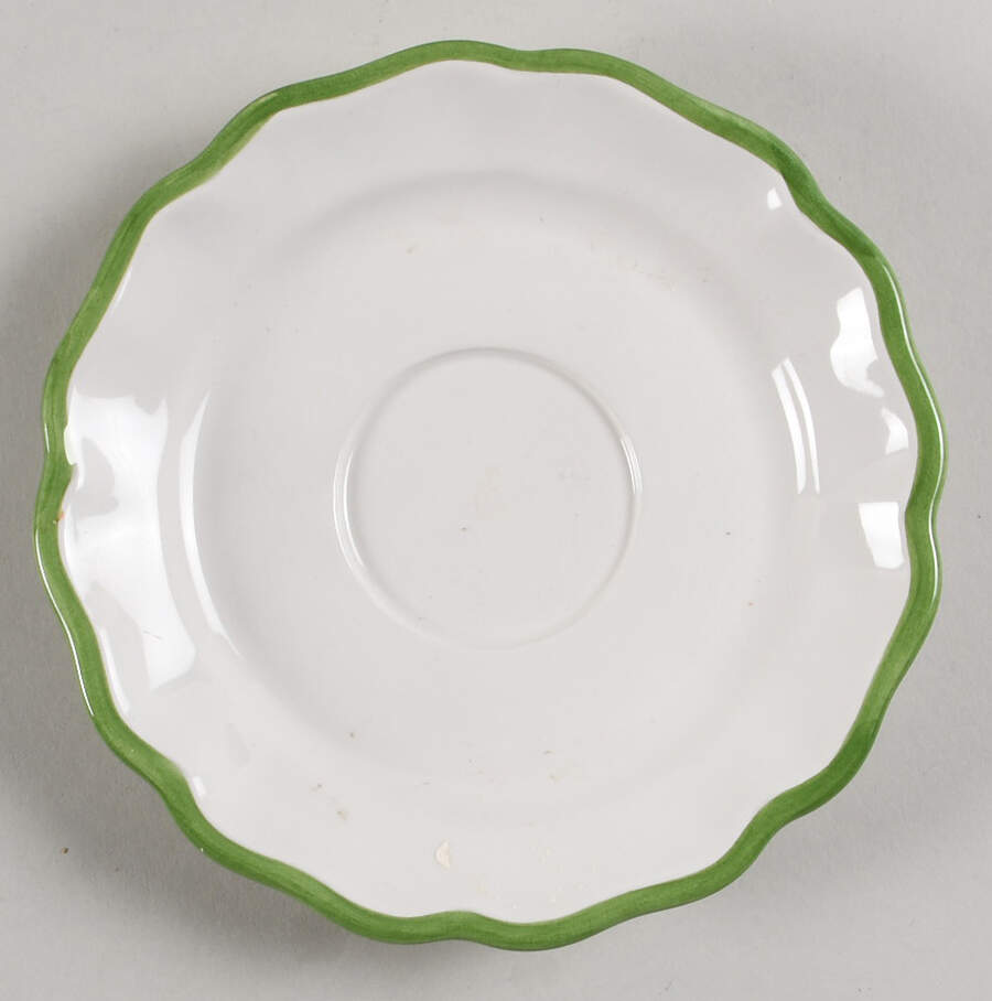 Millefoglie Saucer for Flat Cup by Vietri (Italy)-1
