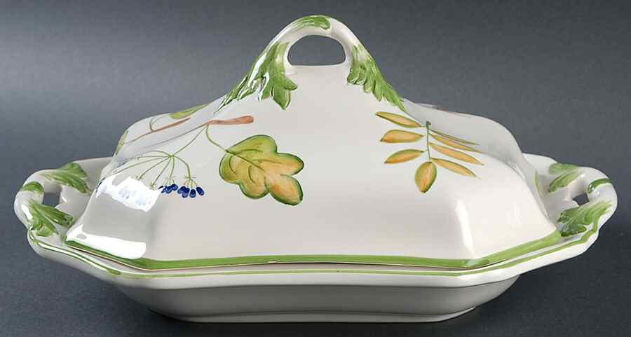 Millefoglie Rectangular Covered Vegetable by Vietri (Italy)-1