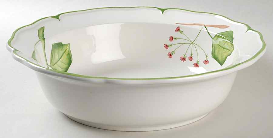 Millefoglie 11" Round Vegetable Bowl by Vietri (Italy)-1