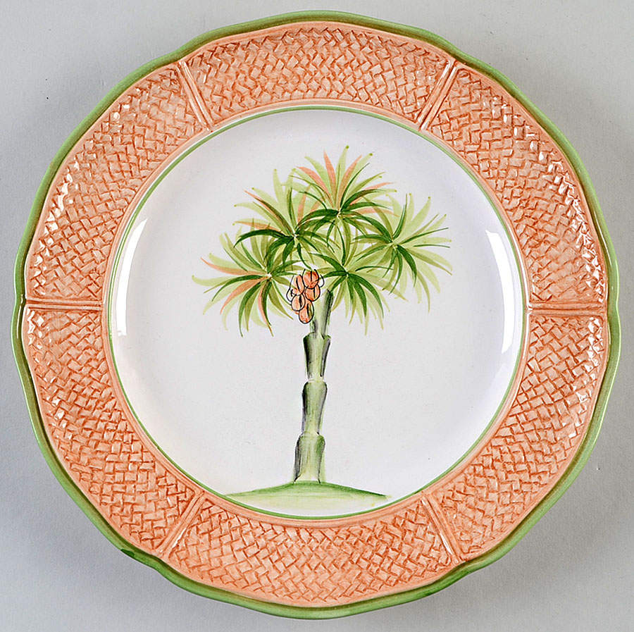 Oasi Dinner Plate by Vietri (Italy)-1
