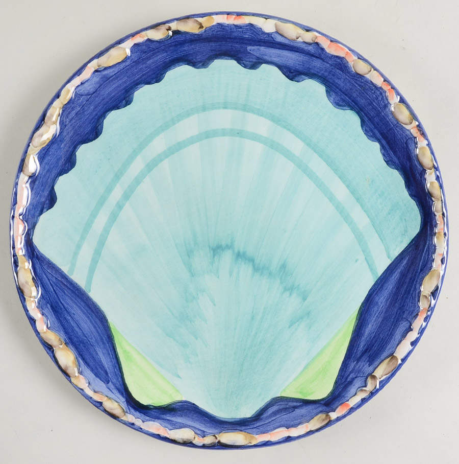 Oceano Dinner Plate by Vietri (Italy)-1