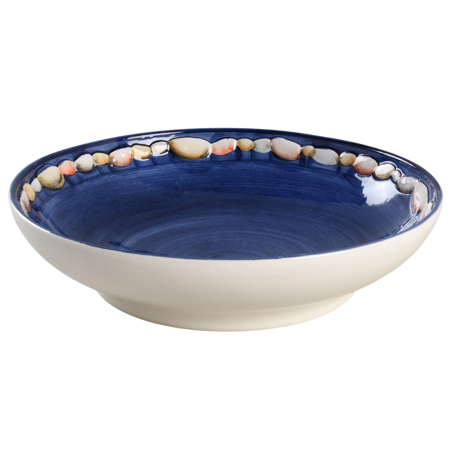 Oceano 9" Individual Pasta Bowl by Vietri (Italy)-1
