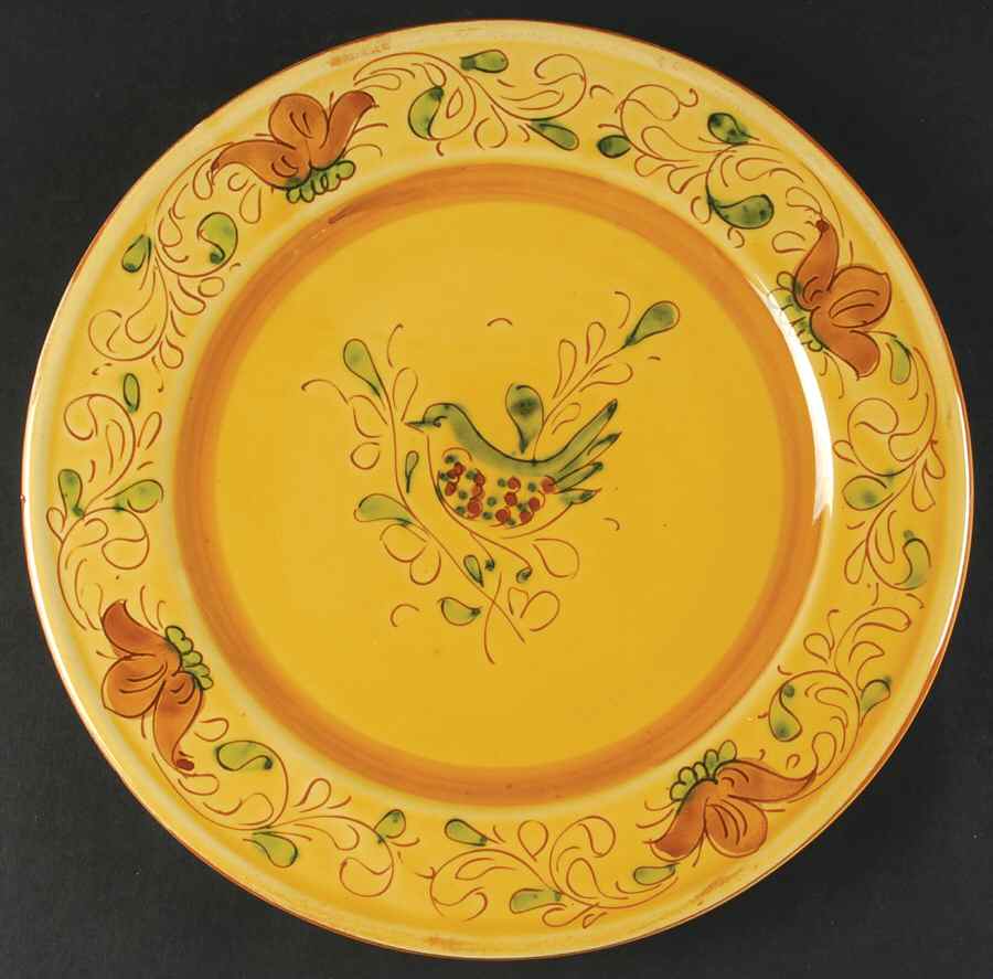 Paesano Dinner Plate by Vietri (Italy)-1