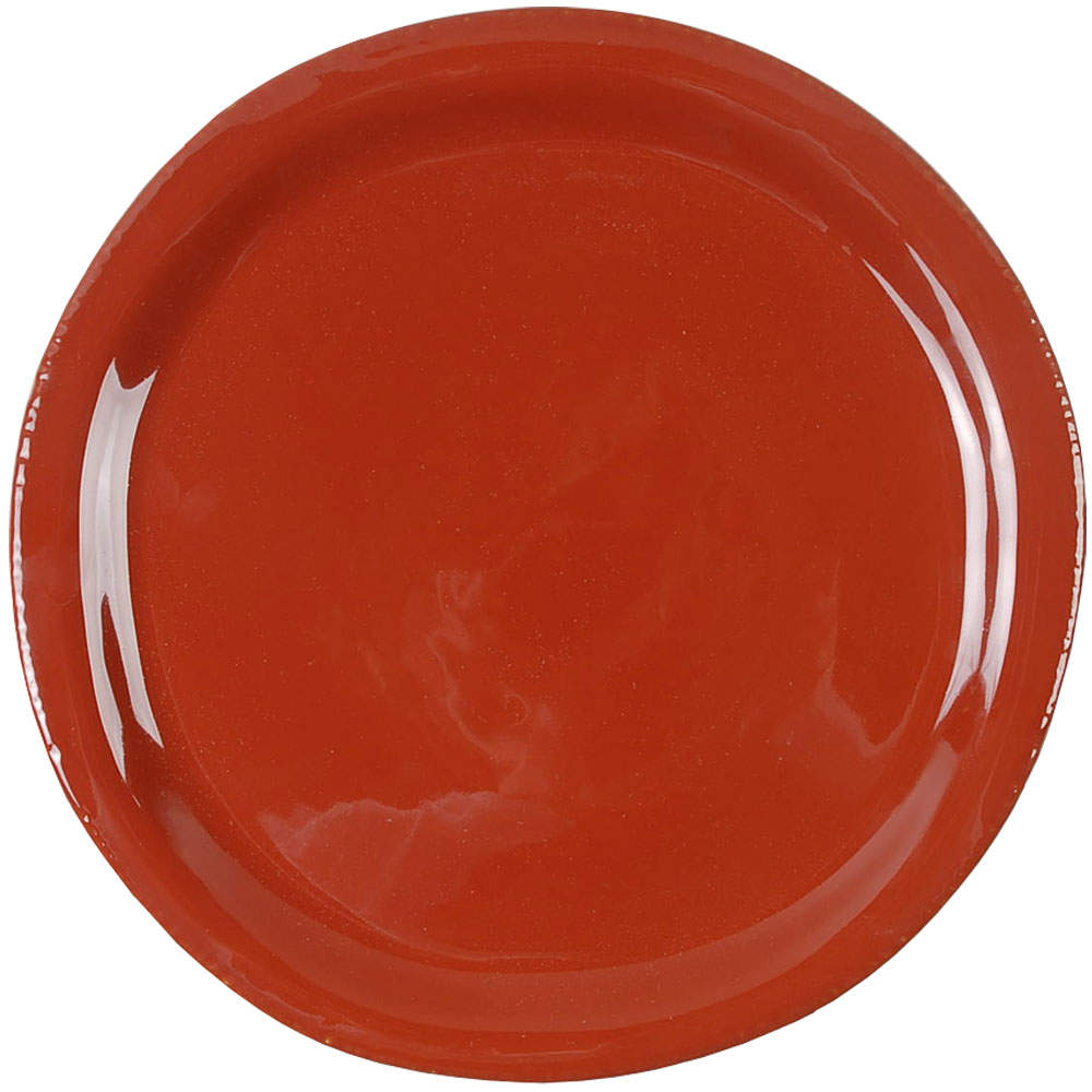 Paprika Dinner Plate by Vietri (Italy)-1