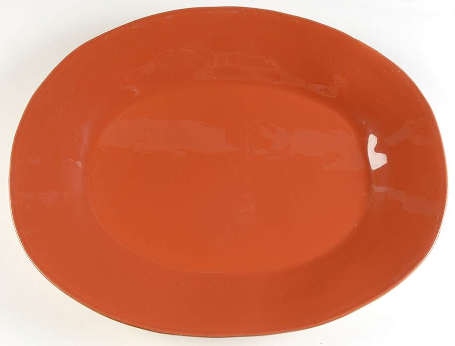Paprika 19" Oval Serving Platter by Vietri (Italy)-1