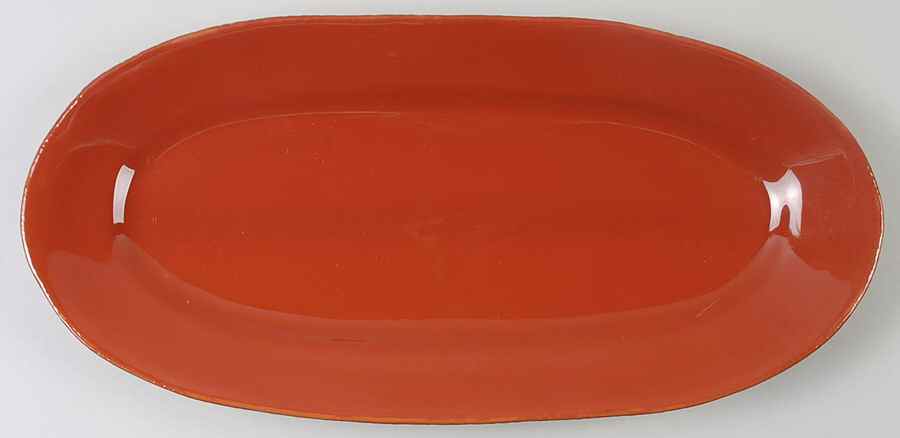Paprika 16" Oval Serving Platter by Vietri (Italy)-1
