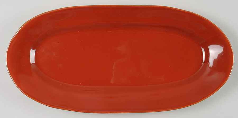 Paprika 16" Oval Serving Platter by Vietri (Italy)-1