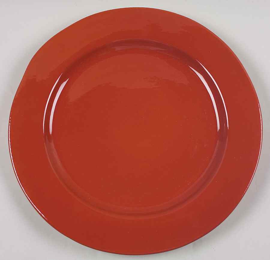 Paprika Service Plate (Charger) by Vietri (Italy)-1