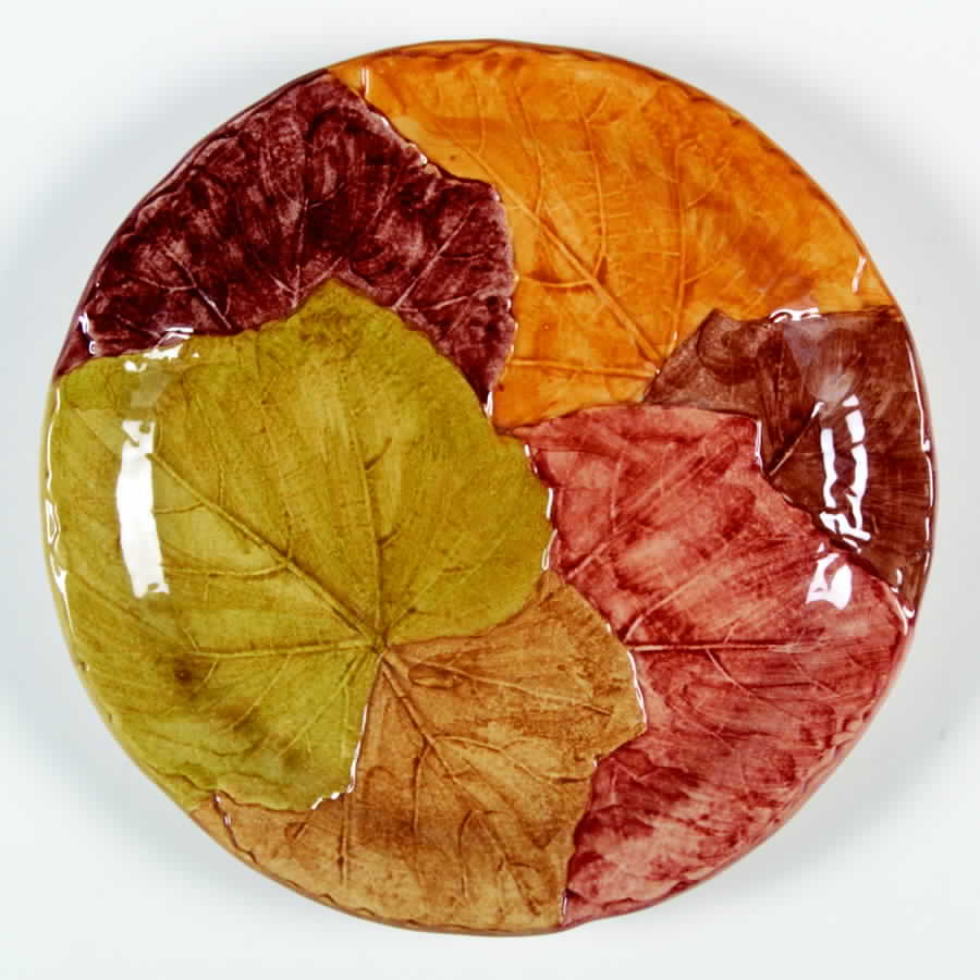 Sienna Salad Plate by Vietri (Italy)-1