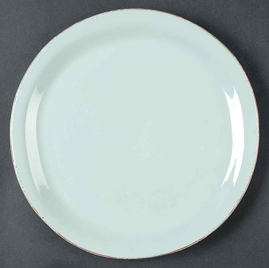 Sorbetto (Aqua) Dinner Plate by Vietri (Italy)-1