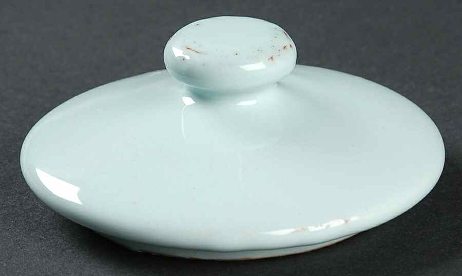 Sorbetto (Aqua) Lid for Sugar Bowl by Vietri (Italy)-1