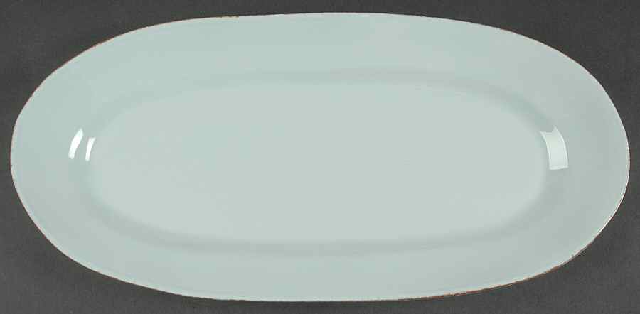 Sorbetto (Aqua) 16" Oval Serving Platter by Vietri (Italy)-1