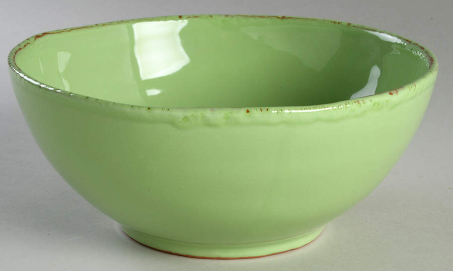 Sorbetto (Pistachio) 8" Round Serving Bowl by Vietri (Italy)-1