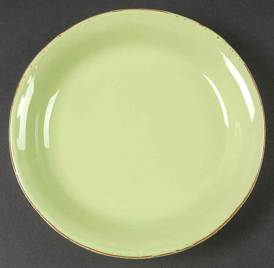 Sorbetto (Pistachio) Salad Plate by Vietri (Italy)-1