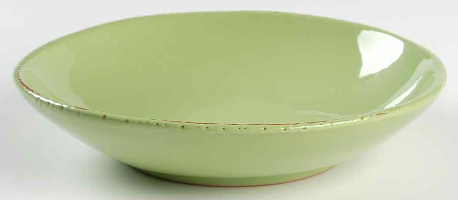 Sorbetto (Pistachio) 8" Individual Pasta Bowl by Vietri (Italy)-1