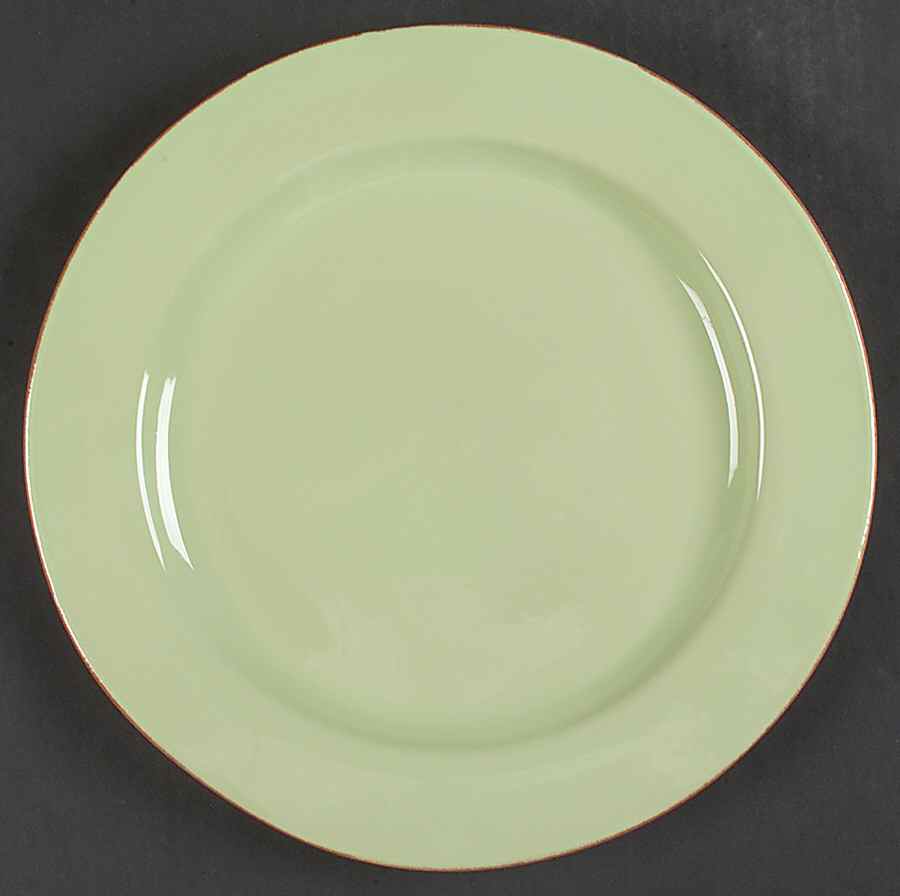 Sorbetto (Pistachio) Large Dinner Plate by Vietri (Italy)-1