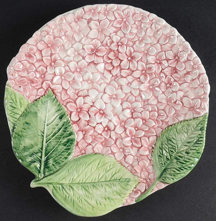 Isabelle's Garden Floral Accent Salad Plate by Vietri (Italy)-1