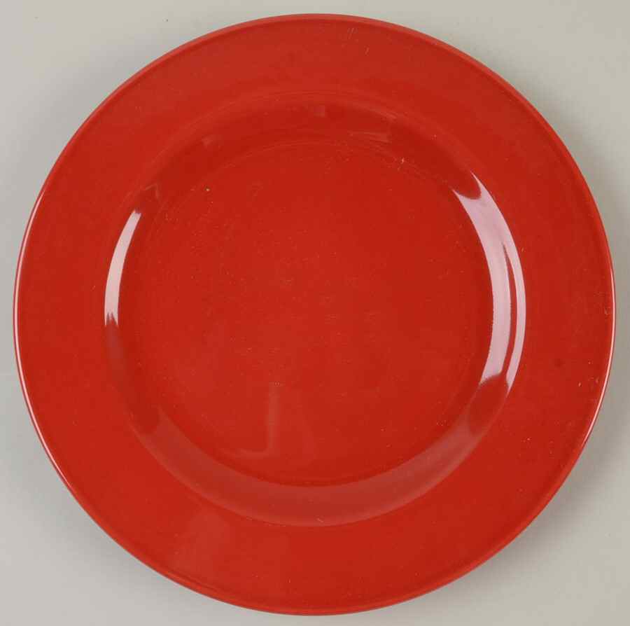 Prisma Red Salad/Dessert Plate by Vista Alegre-1