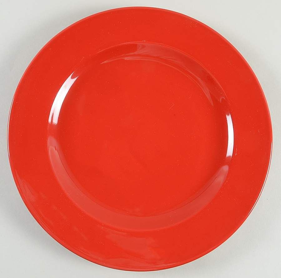 Prisma Red 12" Chop Plate (Round Platter) by Vista Alegre-1