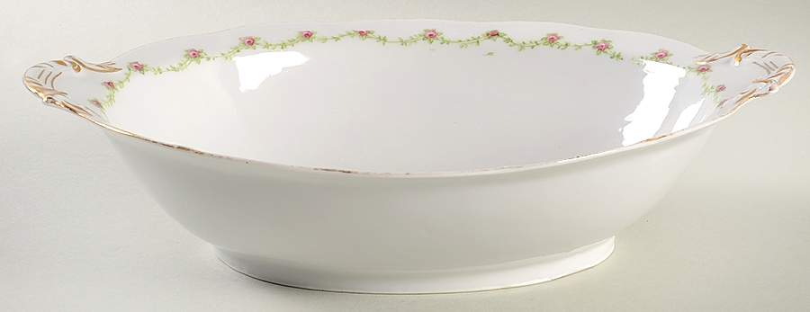 VTO24 10" Oval Vegetable Bowl by Victoria (Austria)-1