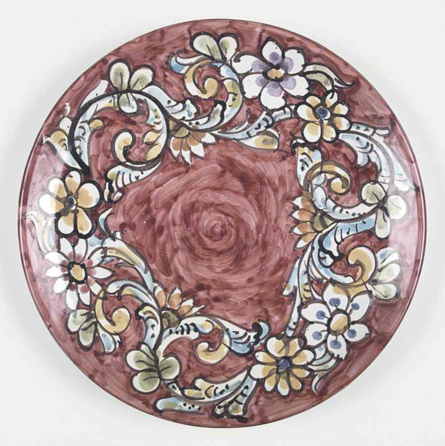 VIE22 Dinner Plate by Vietri (Italy)-1