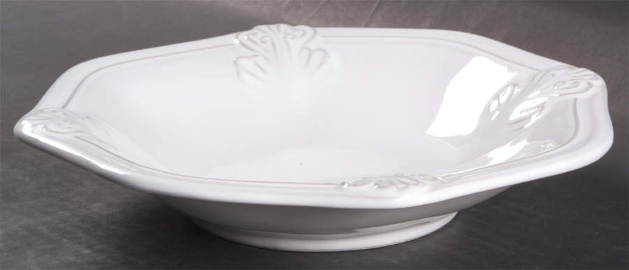 Portobello Large Rim Soup Bowl by Vietri (Italy)-1