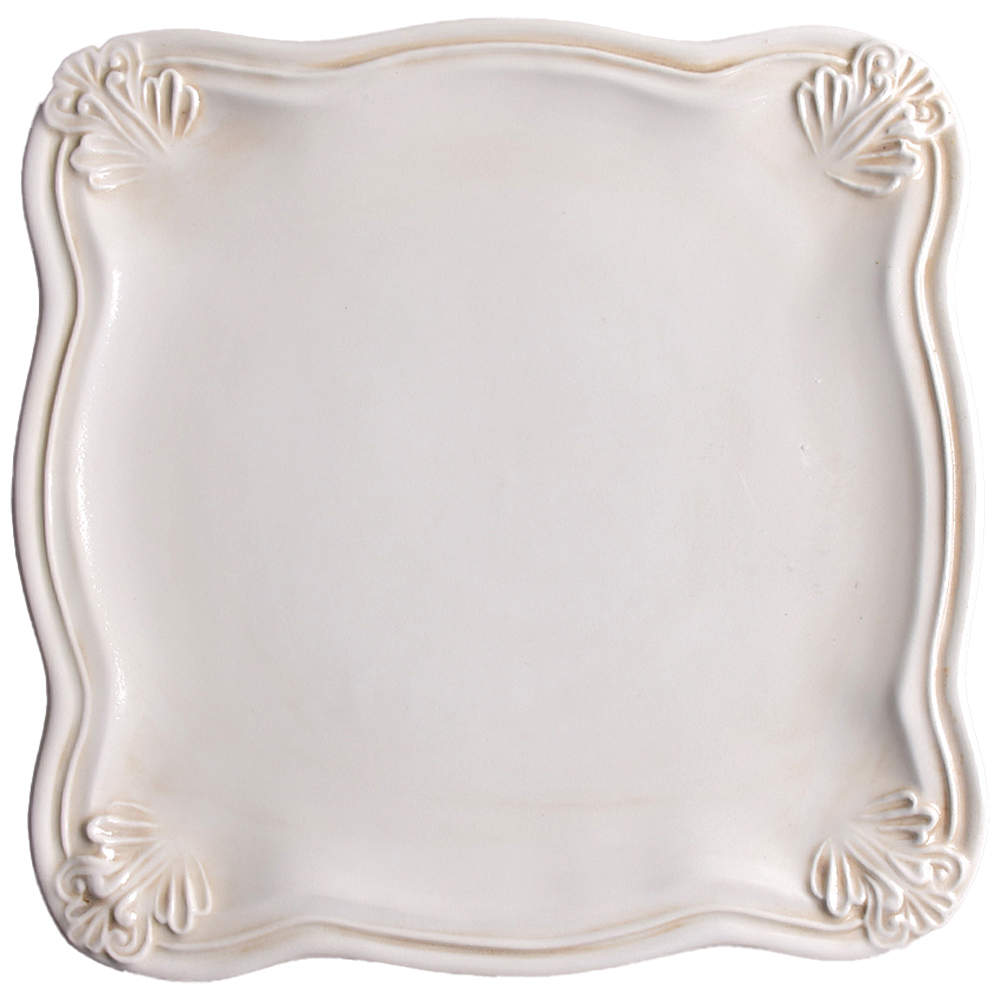Portobello Square Service Plate (Charger) by Vietri (Italy)-1