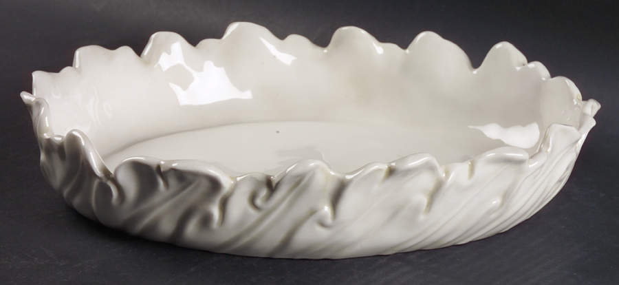 Portobello 10" Oval Scalloped Bowl by Vietri (Italy)-1
