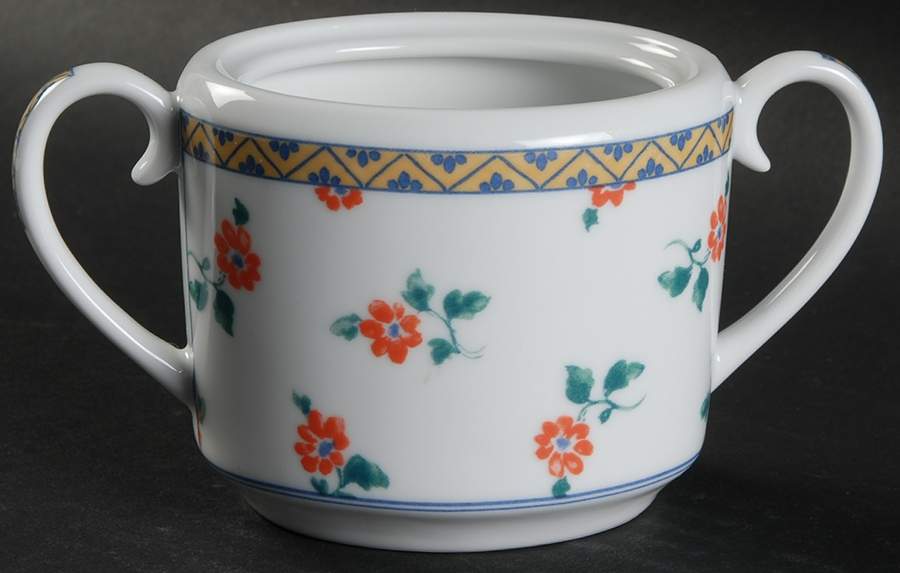 Fleur Sugar Bowl No Lid by Vista Alegre-1