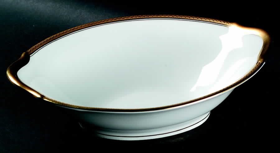 VIG81 10" Oval Vegetable Bowl by Vignaud-1
