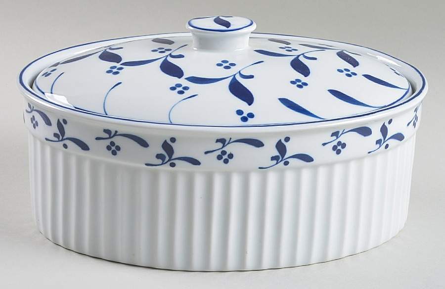 Royal Blue Oval Covered Vegetable by Villeroy & Boch-1