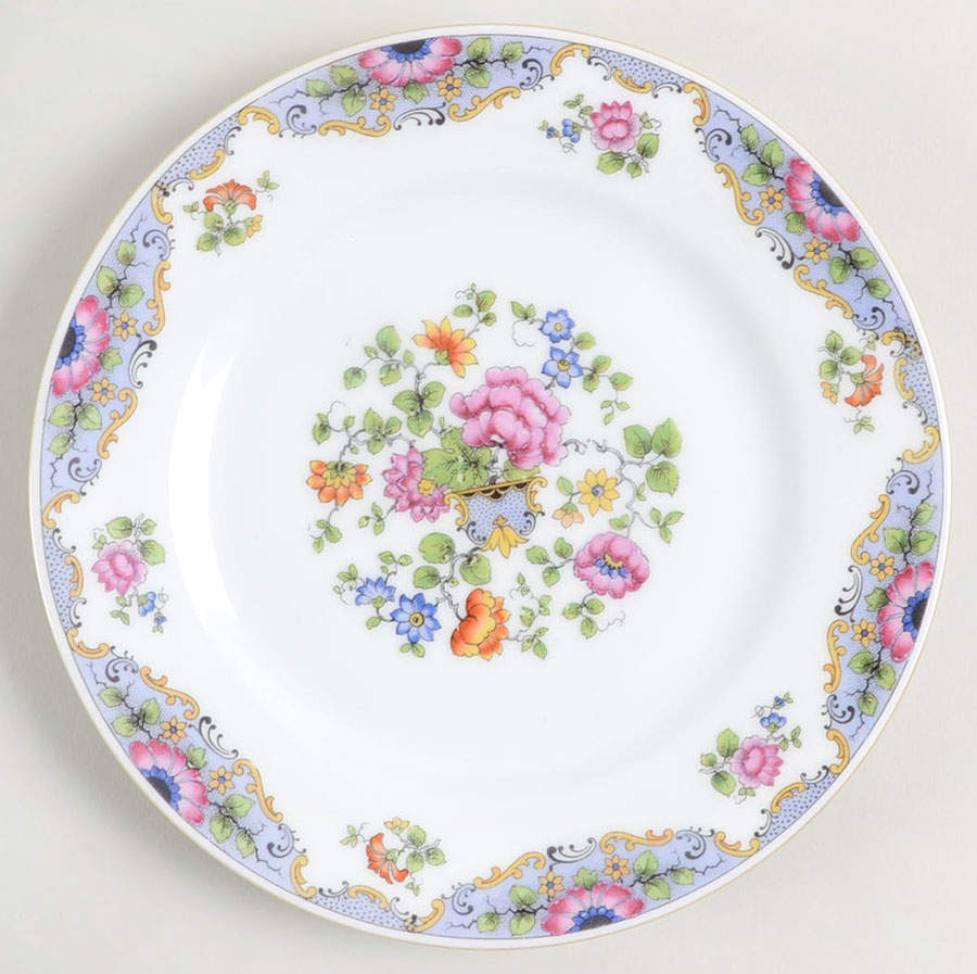 VIT168 Salad Plate by Victoria (Czech)-1