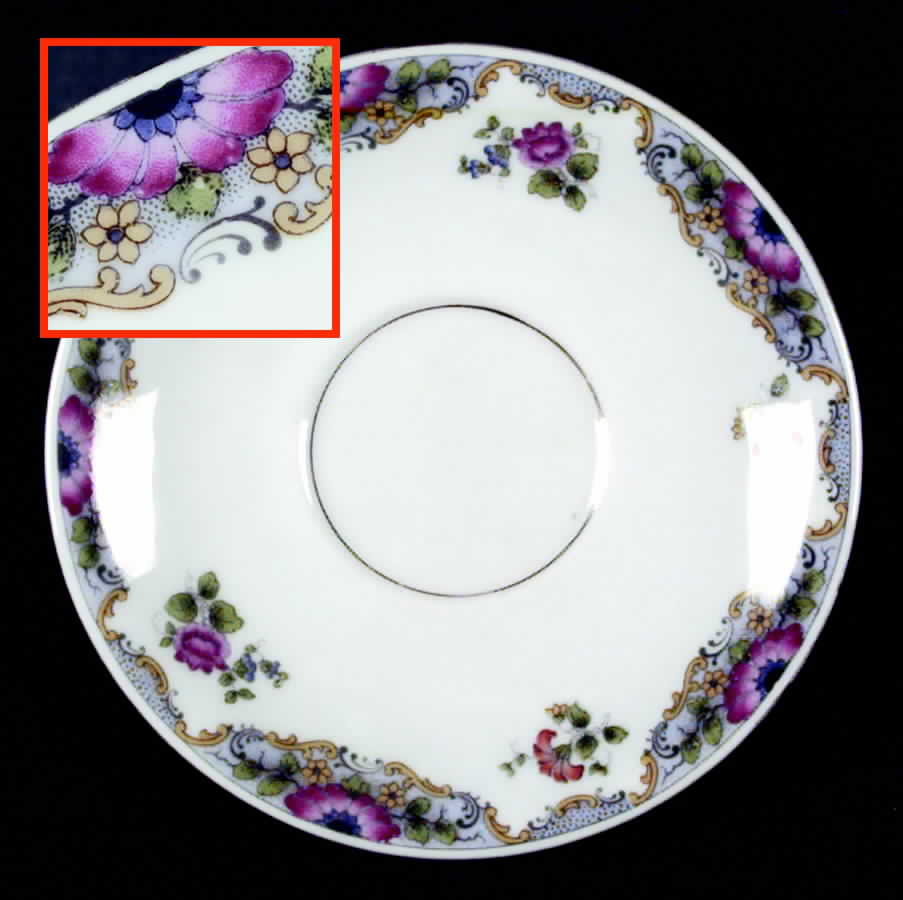 VIT168 Saucer by Victoria (Czech)-1
