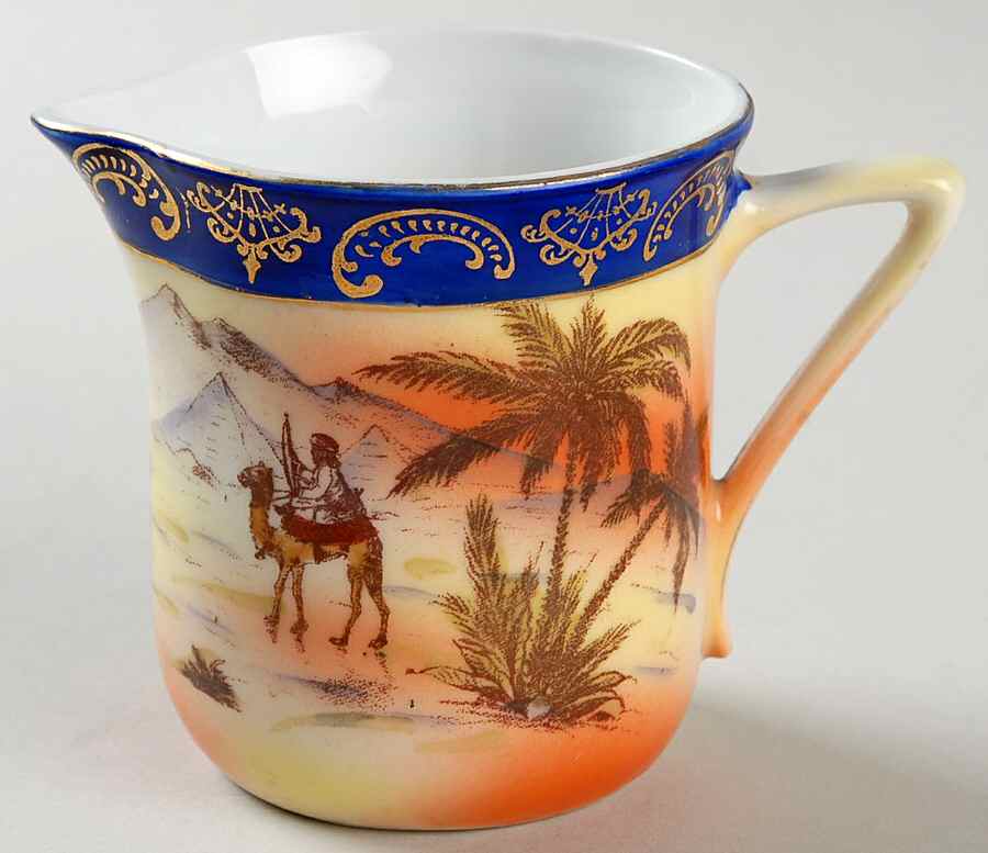 Desert Scene Creamer by Victoria (Czech)-1