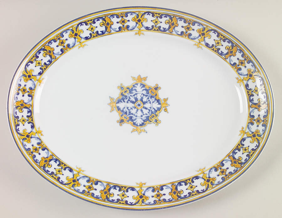 Caradana 14" Oval Serving Platter by Vista Alegre-1