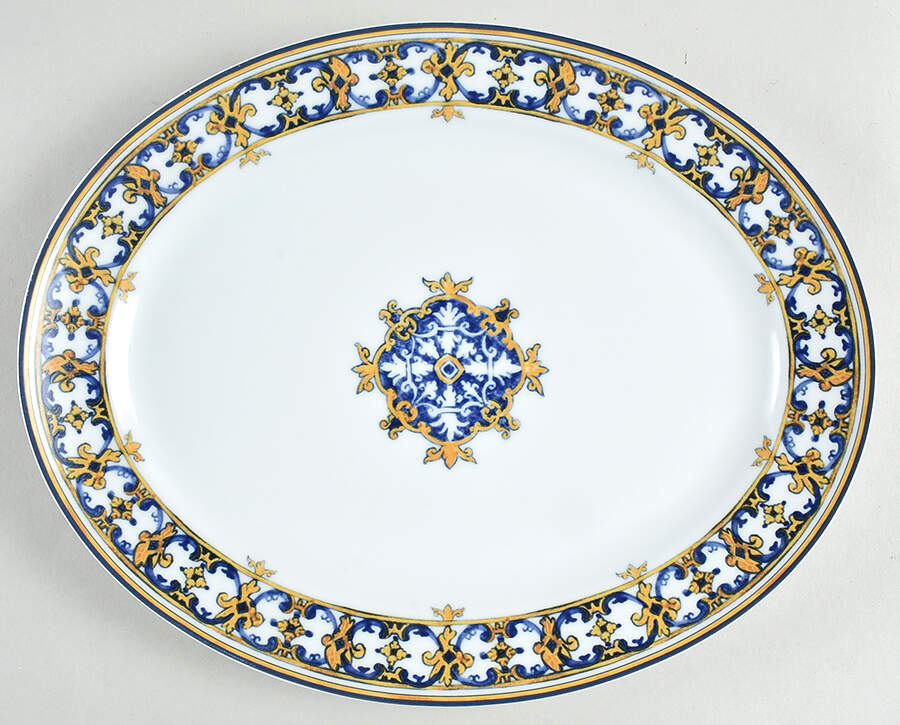 Caradana 11" Oval Serving Platter by Vista Alegre-1