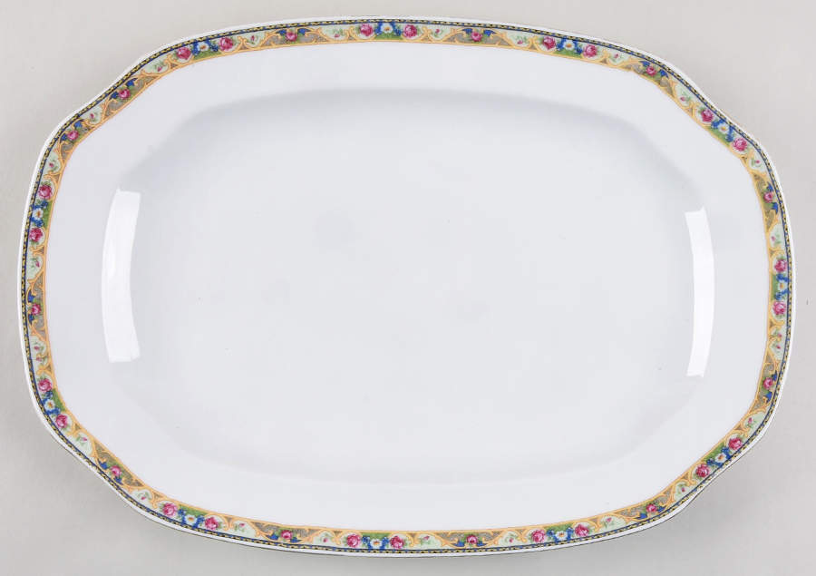 VIT169 15" Oval Serving Platter by Victoria (Czech)-1