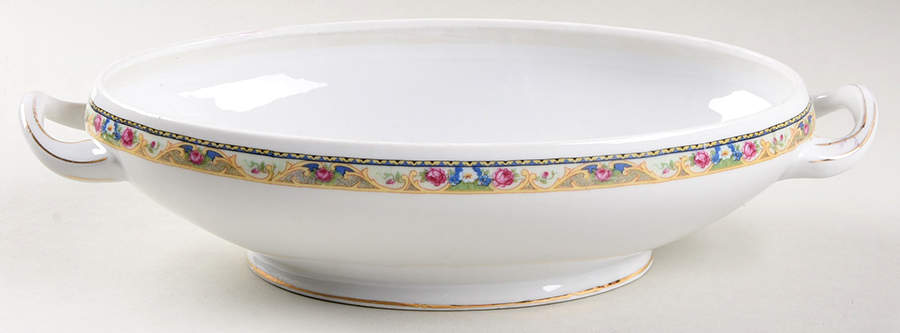 VIT169 Oval Vegetable No Lid by Victoria (Czech)-1